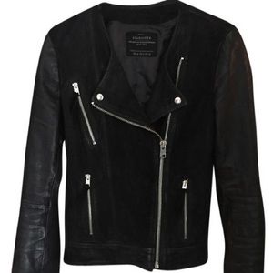 All Saints Connell biker leather jacket